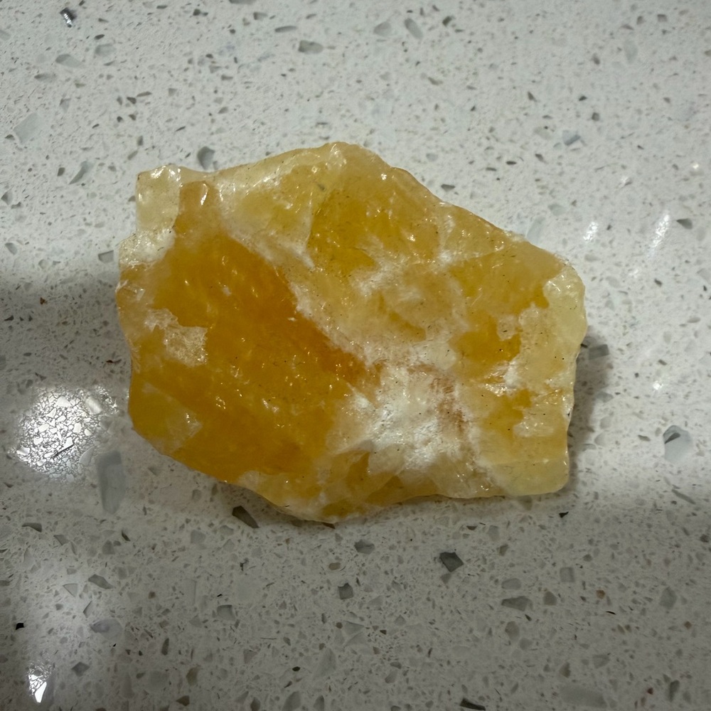 Orange Calcite Crystal